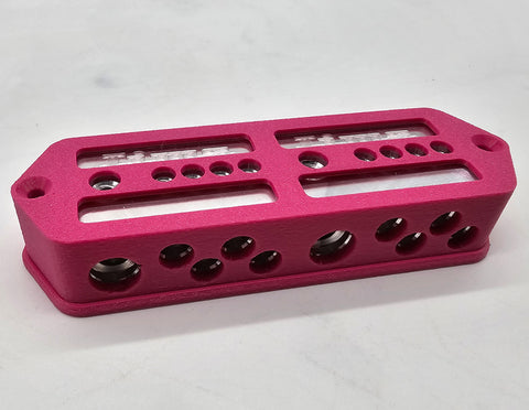 Dual Cased 4 gauge to 4-8 gauge distribution blocks