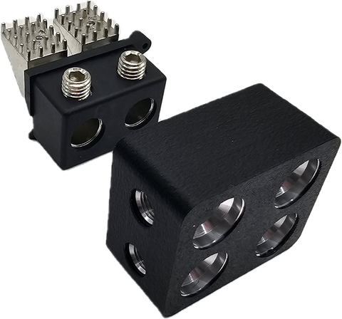 1/0 to dual 1/0 cased inputs