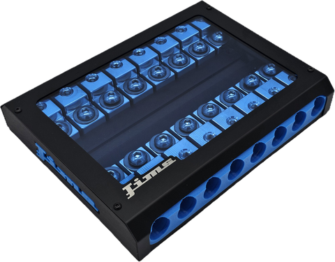 8 FUSE 1/0 SET SCREW TYPE ANL FUSE HOLDERS W/COMMON SIDE