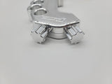 "Knuckles" Machined Billet dual bass knob