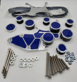 CHEVROLET TRUCK 00-13 QUAD BILLET ALTERNATOR BRACKET ***DELUXE SET***