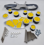 CHEVROLET TRUCK 00-13 QUAD BILLET ALTERNATOR BRACKET ***DELUXE SET***