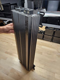 Vertical mount amplifier racks