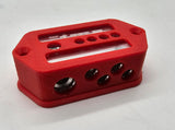 Cased 4 gauge to 4-8 gauge distribution blocks