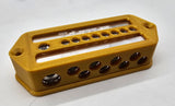 Cased 4 gauge to 8-8 gauge distribution blocks