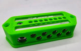 Cased 4 gauge to 8-8 gauge distribution blocks