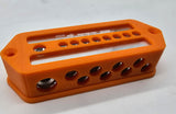 Cased 4 gauge to 8-8 gauge distribution blocks