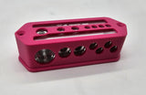 Cased 1/0 to 2-4 gauge and 4-8 gauge distribution blocks