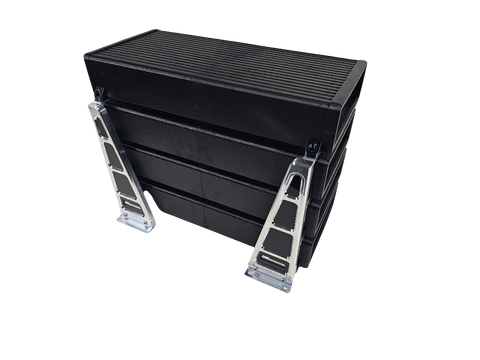 Billet amplifier racks