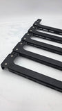 Modular back wall amplifier racks