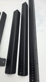 Modular back wall amplifier racks