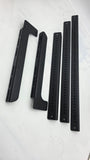 Modular back wall amplifier racks