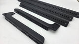 Modular back wall amplifier racks